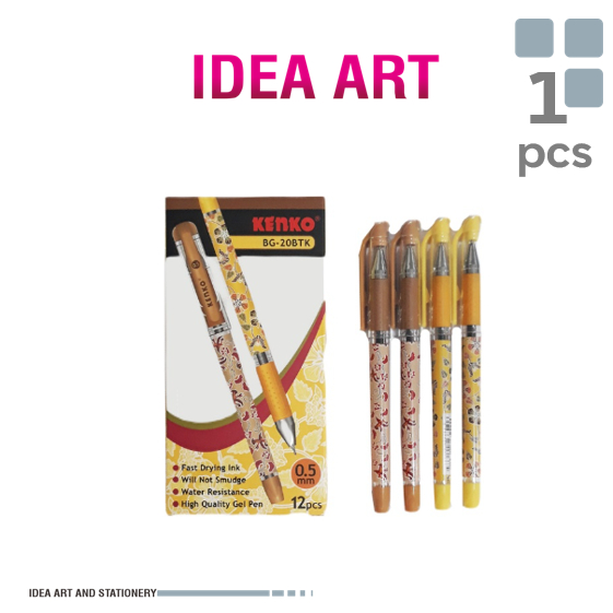 

Gel Pen Kenko Batik BG-20 Batik - kotak