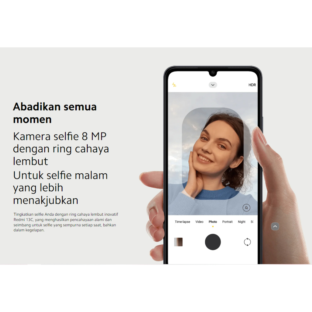 Xiaomi Redmi 13C | Kamera AI 50 MP 16 GB RAM* Layar besar 6.74