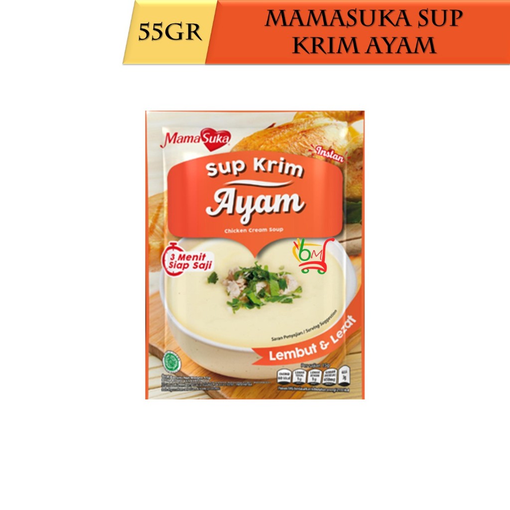 

Mamasuka Sup Krim Ayam Instan Praktis dan Lezat
