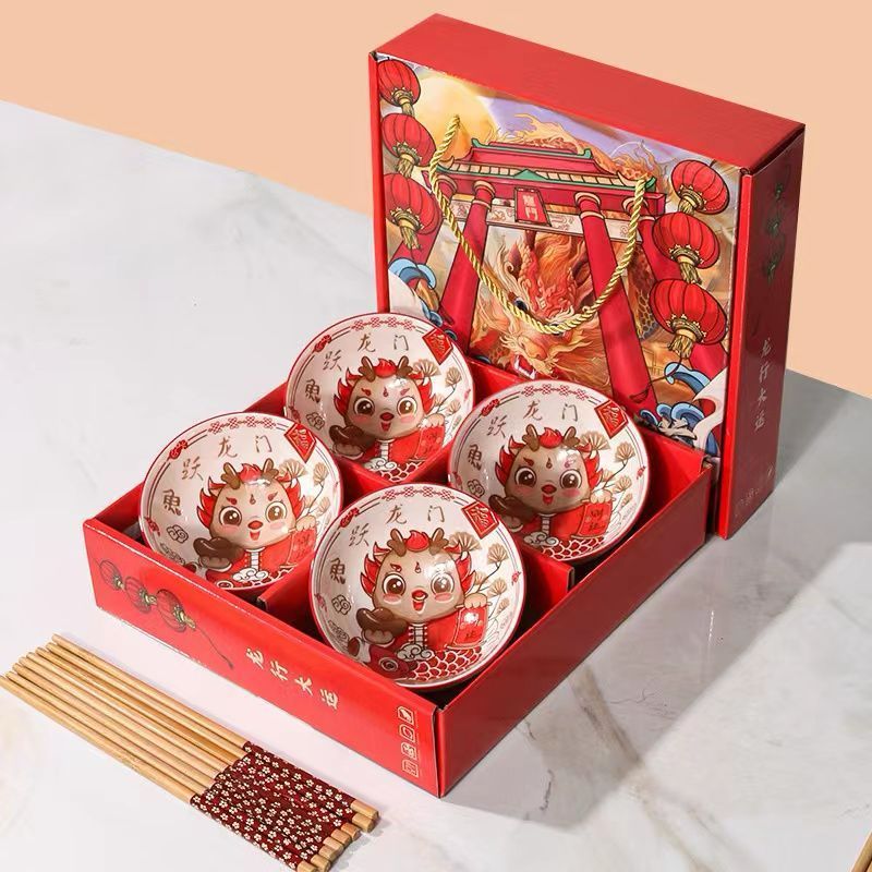 

CNY Hampers Gift Set Chinese New Year Hampers Parcel Gift 2024 Zodiac Dragon Hampers Bowl Keramik Shio Naga And Bowl Orange