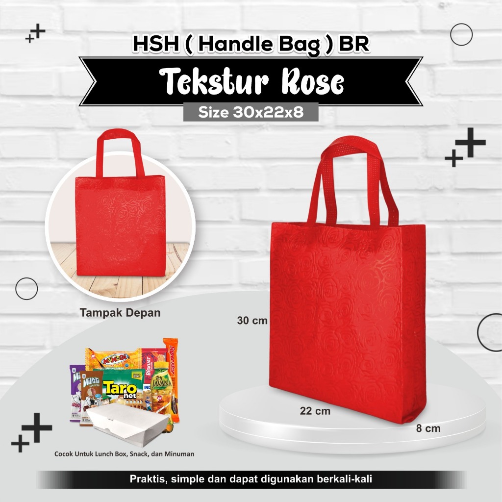 

TASECO Tas Souvenir Tas Wisuda Tas Spunbond Tekstur Tas Seminar Tas Dokumen Uk 30X22X08 Tekstur