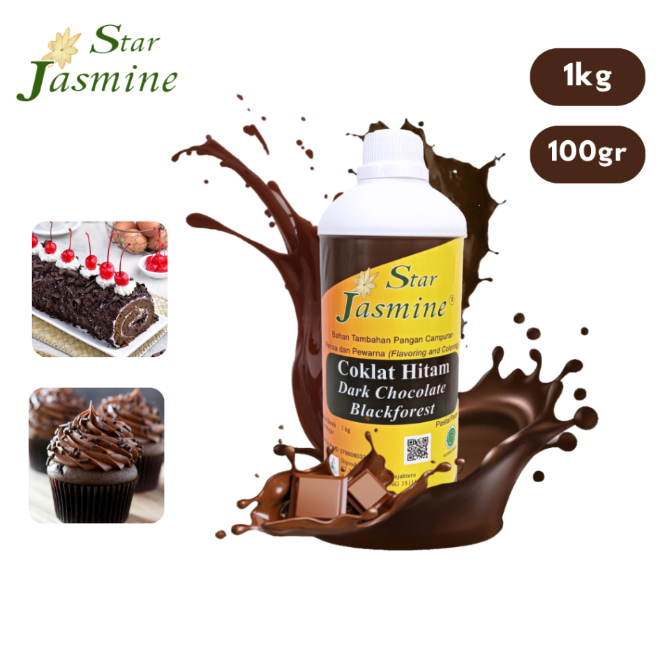 

Star Jasmine Pasta Coklat Dark Black Forest 100gr