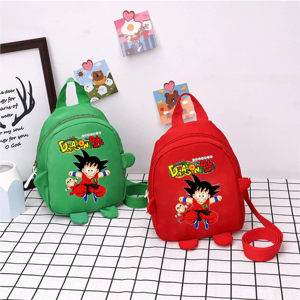 PVJ Tas Ransel Mini Anak Motif Dragonball Tas Paud Anak