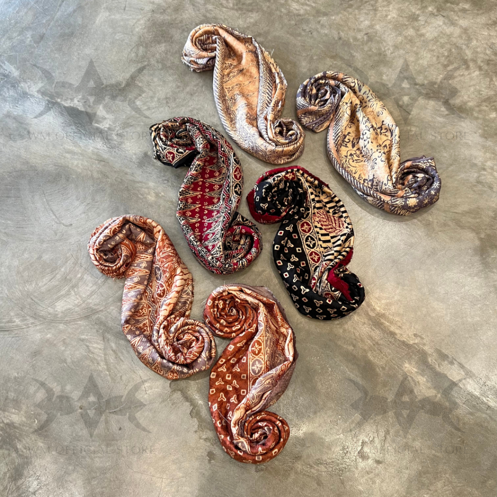 Setelan Kain Batik Viscose Motif Violeta / Kain Batik Setelan