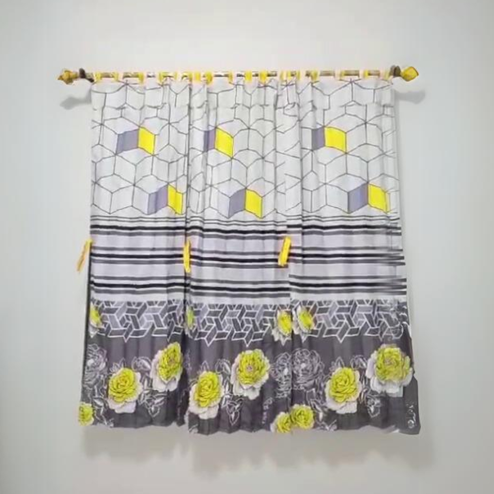 Gorden Jendela Pendek 50x150cm 65x150cm  Gorden Monyet Tirai Hordeng Murah Curtain Gordyn Horden
