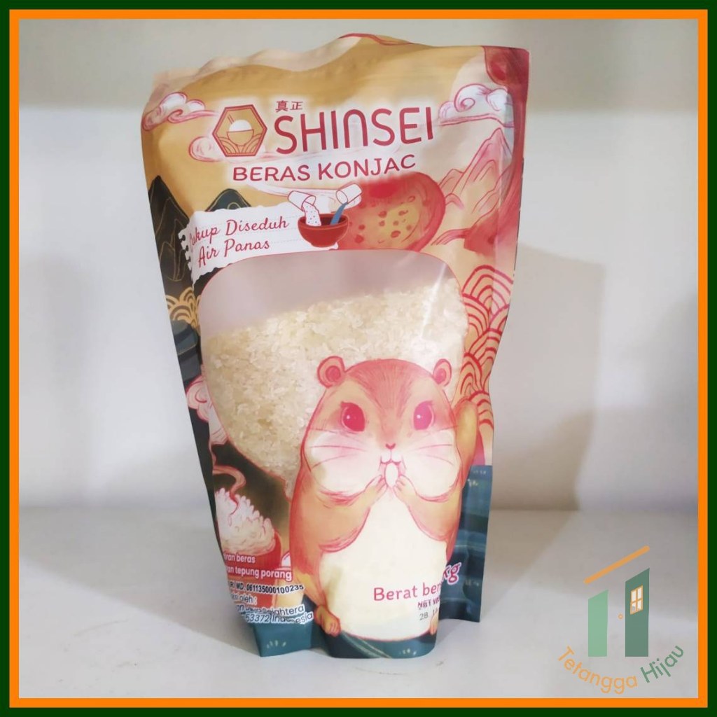 

Shinsei Konjac Rice 1 KG | Beras Shirataki / Porang / Instant / Beras Rendah Kalori