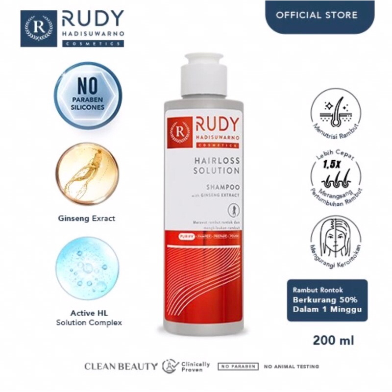 RUDY HADISUWARNO Hair Solution shampoo