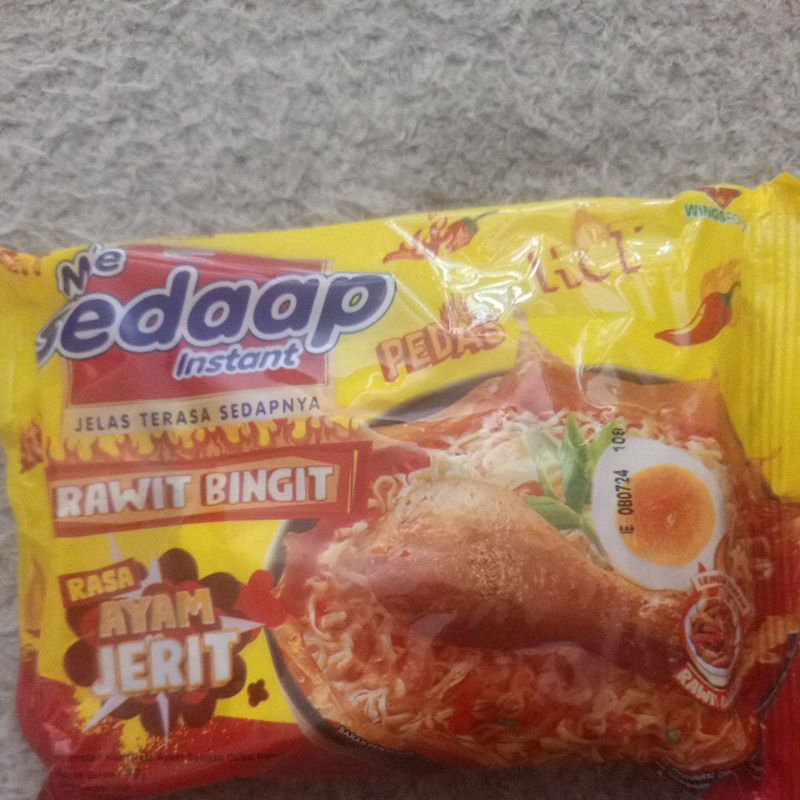 

mie sedap rawit bingit