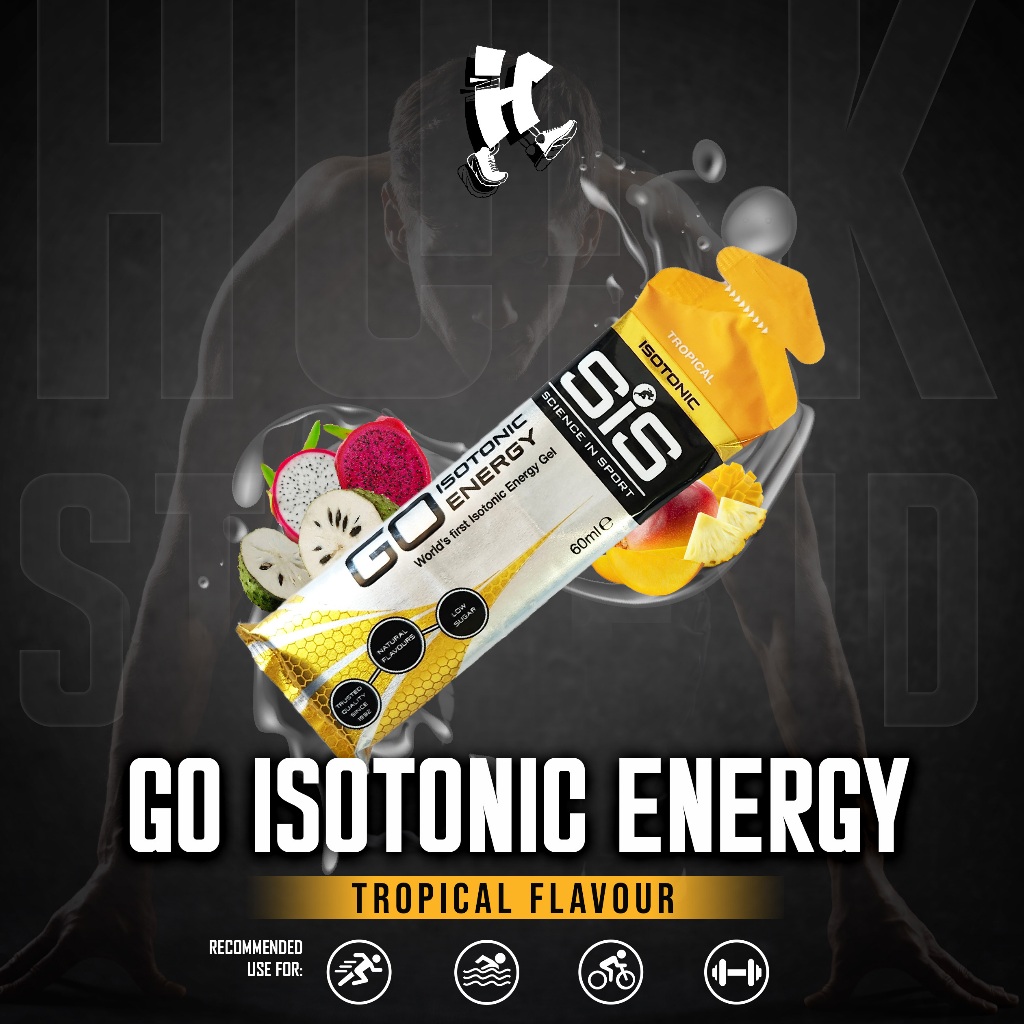 SIS GO Energy Gel Tropical Isotonic 60ml Penambah Energi Olahraga