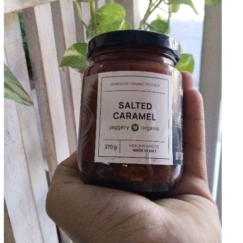 

Selai SALTED CARAMEL 270g home made organic product