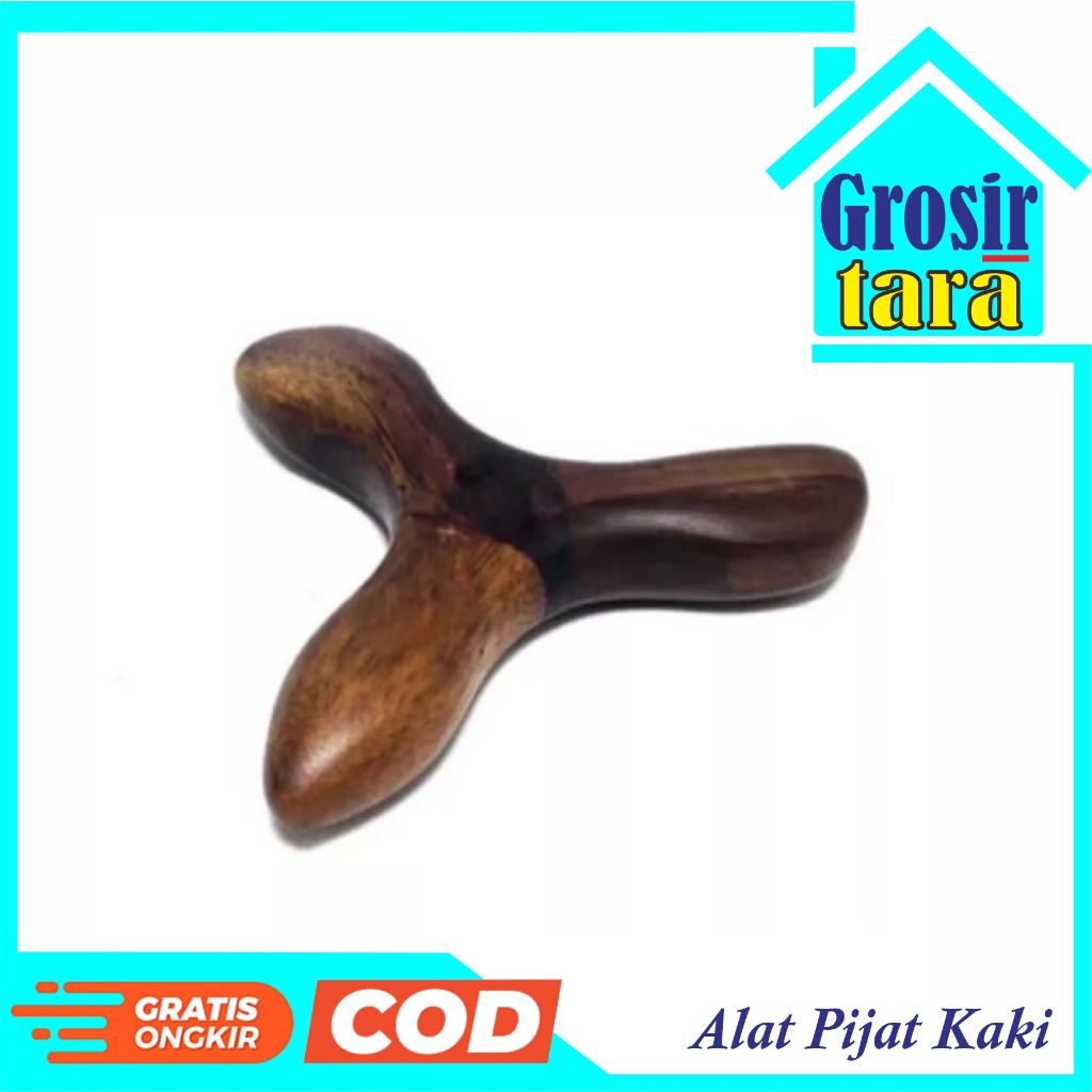 Alat Pijat Segitiga Pijat Kayu pijat kerokan Alat pijat kaki ALAT REFLEKSI TRADISIONAL