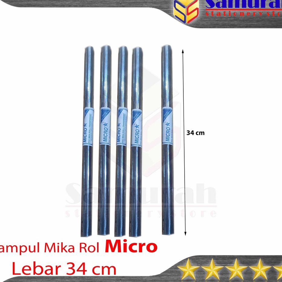 

Model Baru Sampul Plastik Mika Rol Micro Lebar 34 Cm / Sampul Bungkus Buku Paket Pelajaran Ukuran Besar 340 mm / Roll - Gulungan Panjang Bayar Di Tempat