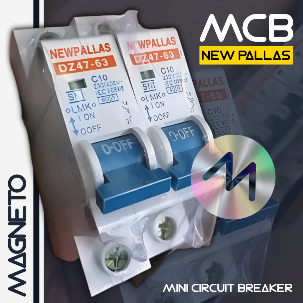 MCB NEW PALLAS SEKRING LISTRIK RUMAH PEMBATAS ARUS LISTRIK MINIATUR CIRCUIT BREAKER EMSIBI