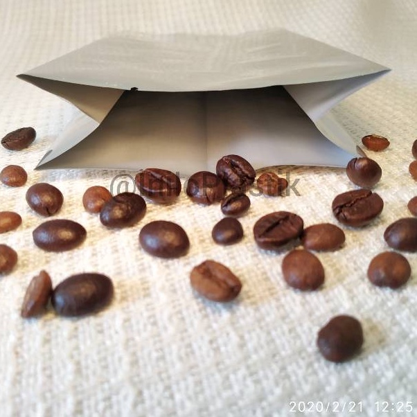 Ready @25pcs Kantong Kemasan Gusset / Alumunium Foil Gusset