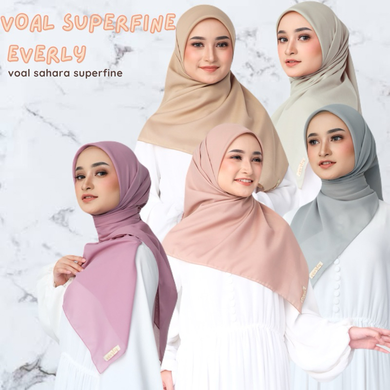 Voal Superfine Everly -  voal sahara superfine premium