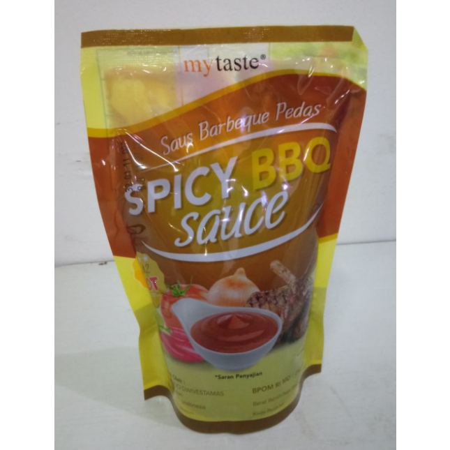 

My Taste BBQ Sauce Pedas Lvl 2 My Taste 500 GR Barbeque Saus Pedas Level 2