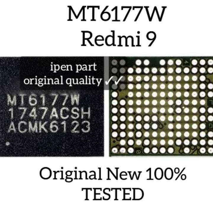 Diskon IC Pa MT6177W Redmi 9 Original New Tested Baseband Sinyal RF MT 6177W
