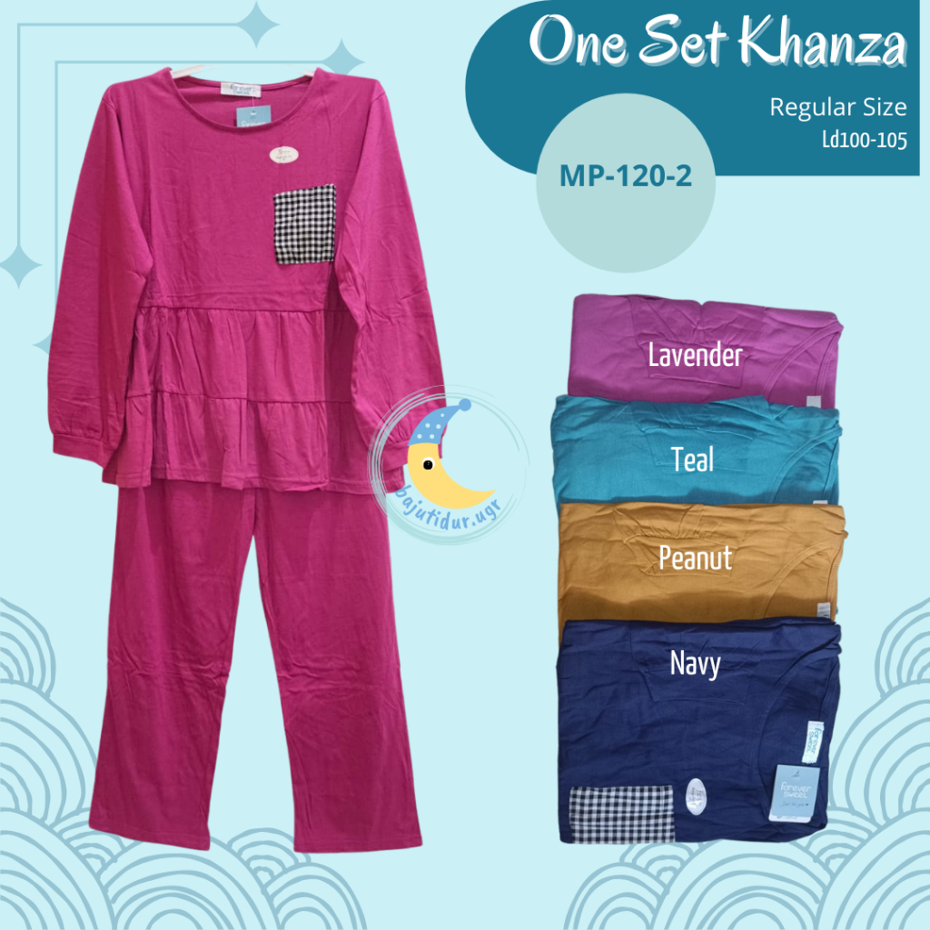 Baju Tidur dewasa kaos size L Ld100 - babydoll - piyama - pp lorita by sofie standar