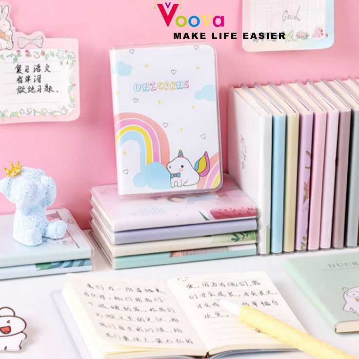 

Murah VOOVA Lucu Buku Tulis / Buku Catatan 60 Lembar /Cute Mini Book / Buku Kecil / Buku Tulis Mini Motif Kartun Terkini