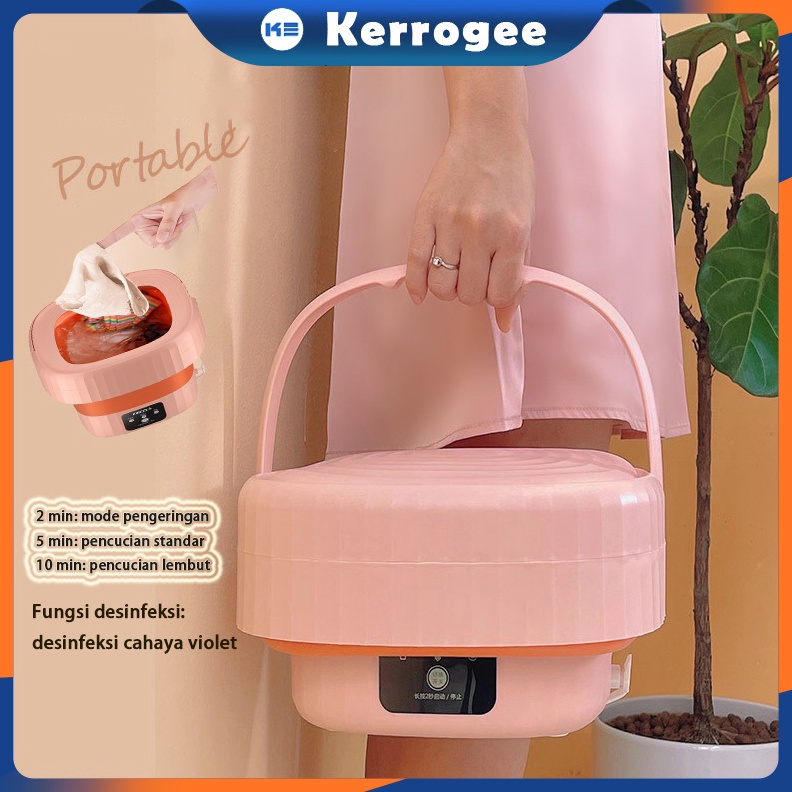 Terlaris Today Mesin Cuci Mini Portable Mesin Cuci Lipat Mini Folding Washing Machine Mesin Cuci Kec