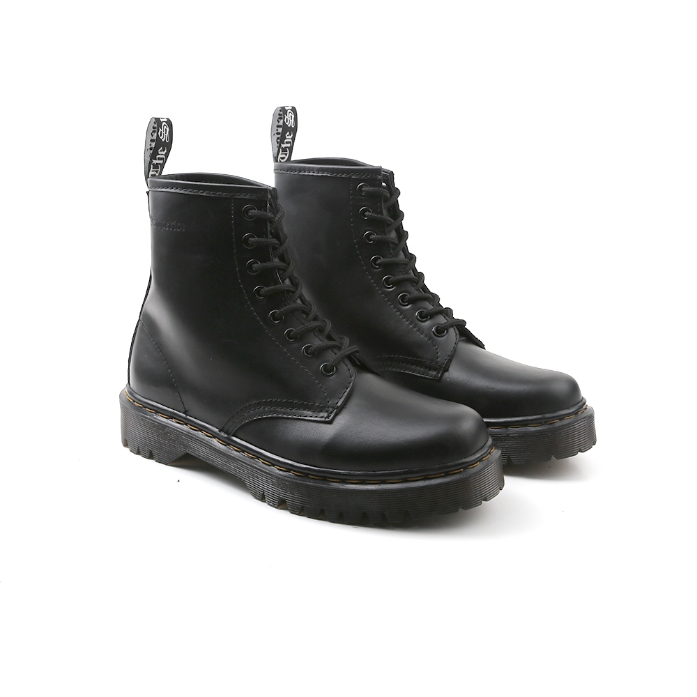 Mancow High Bex Boots Hitam Sepatu Formal Pria Wanita Original Kulit Asli