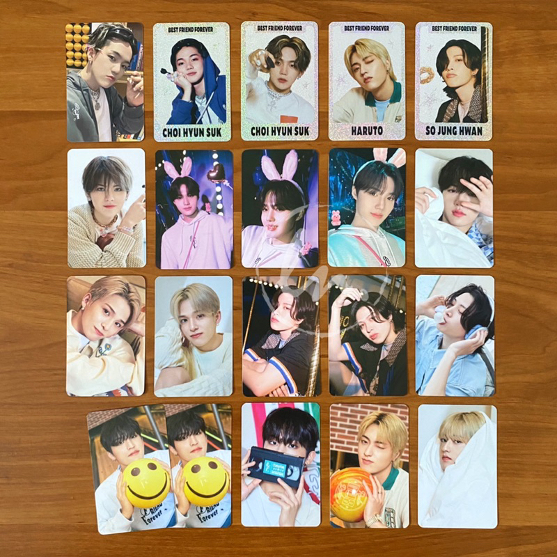 [READY] TREASURE BEST FRIEND FOREVER MD TRADING CARD BFF POP-UP TC PC PHOTOCARD (HYUNSUK HARUTO JUNG
