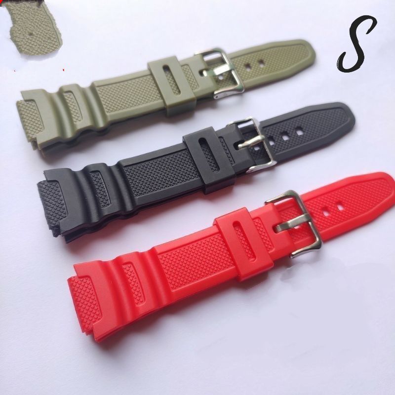 STRAP TALI JAM CASIO W-219H W219-H W219H W 291 H FREE 2 PEN
