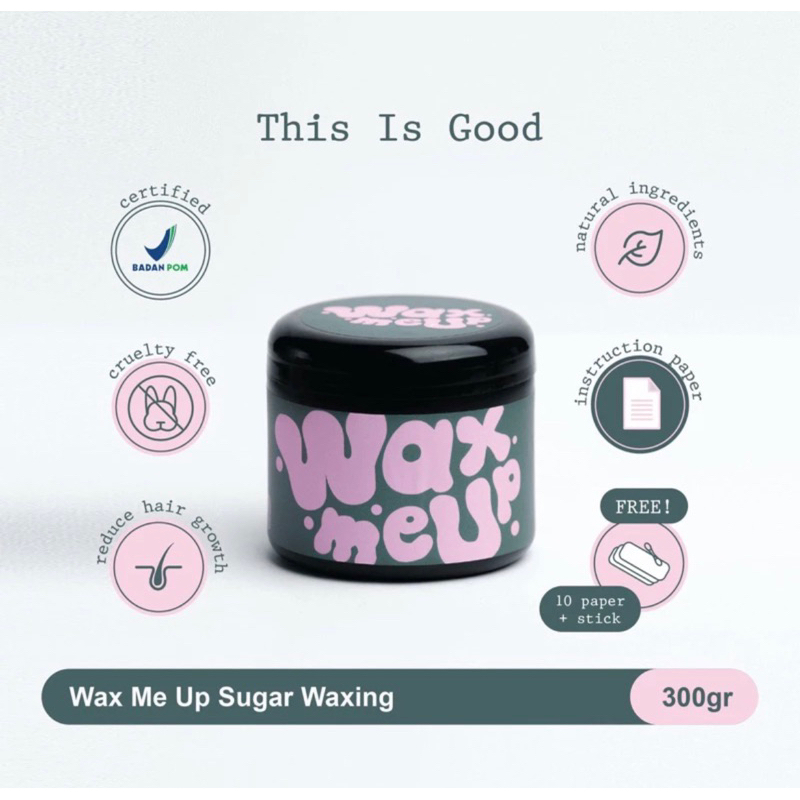 [FREE GIFT] READY This Is Good Sugar Waxing / waxing ketiak / waxing kit / Wax Me Up / waxing ketiak