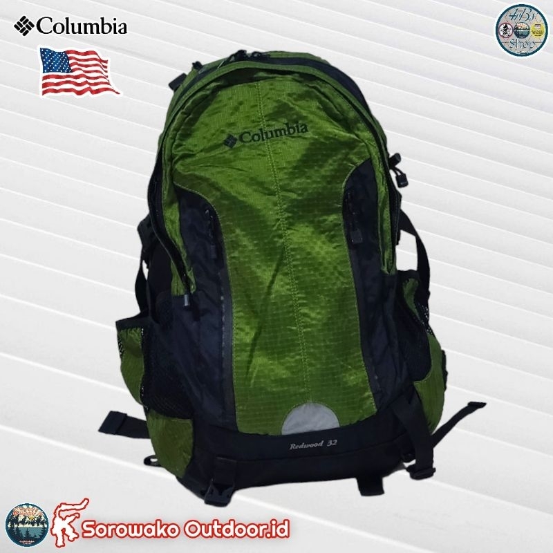 Backpack/Daypack Columbia Redwood 32 32-35 Liter Hijau Second Mulus