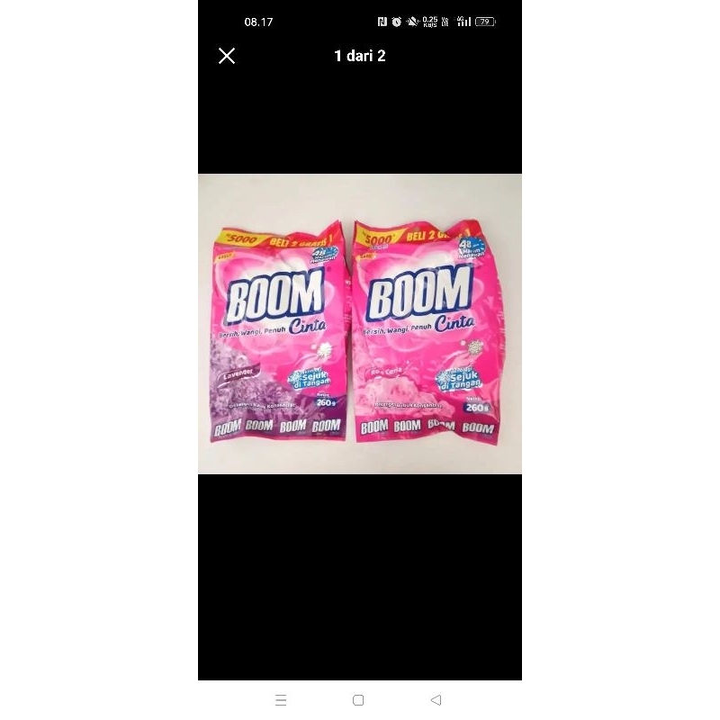 Sabun Detergen BOOM