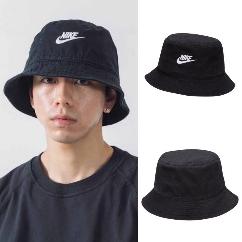 Topi Nike Futura Wash Bucket Hat Nike Sportswear Core Bucket Hat Nike Cap Hat Nike Original