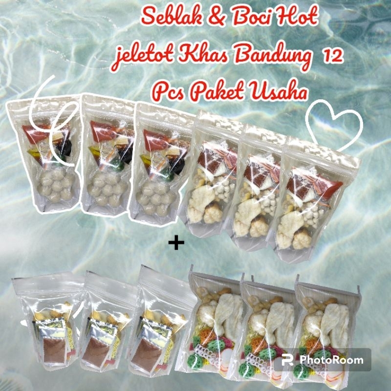 

Mix 6 Seblak , 6 Boci Hot Jeletot Terenak Gurih pedas
