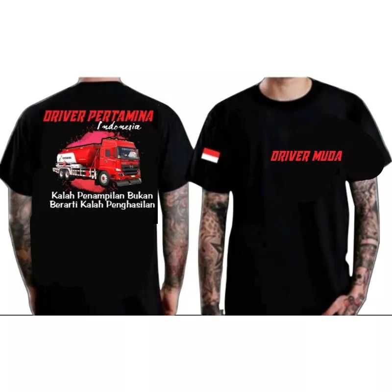 KAOS DRIVER PERTAMINA INDONESIA KAOS PERTAMINA