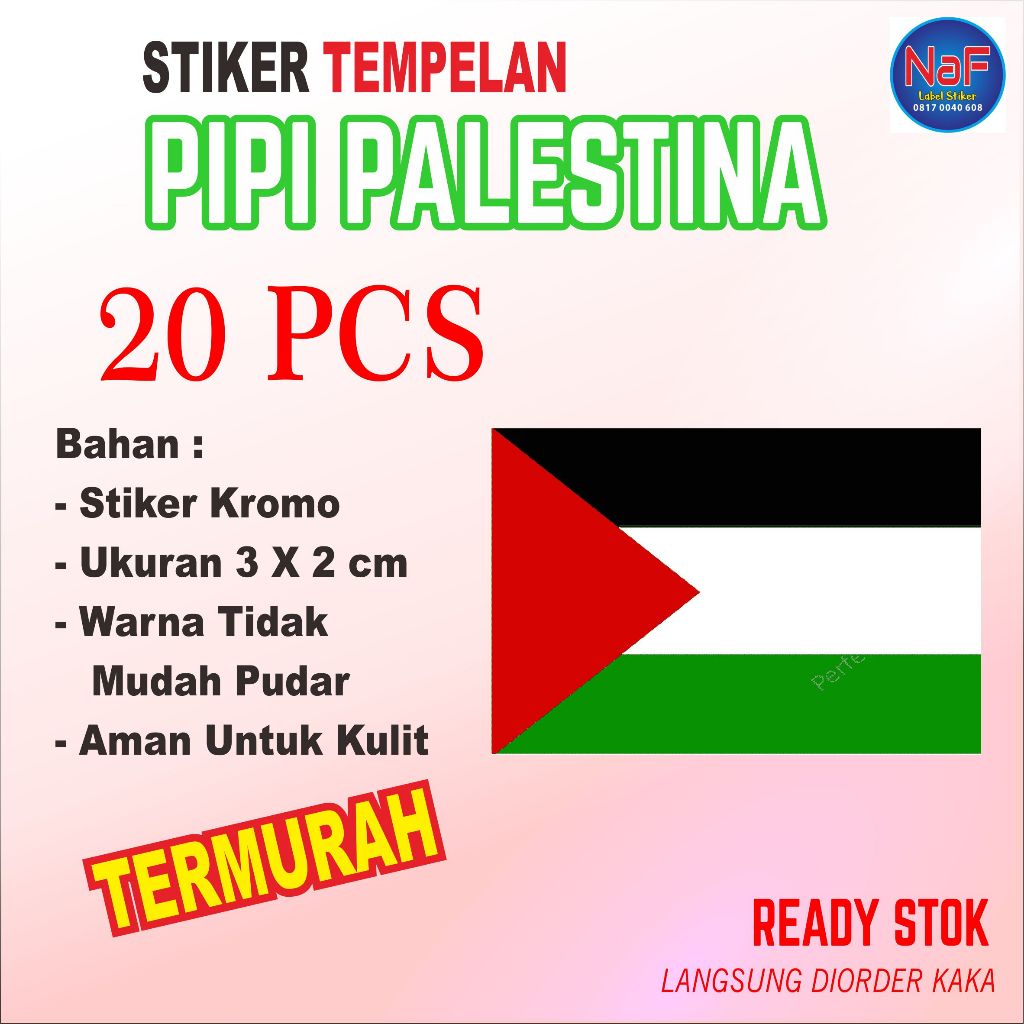 

Tempelan pipi palestina stiker pipi palestina sticker palestine