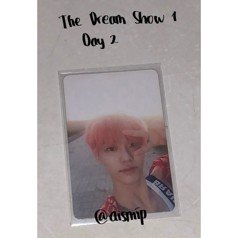 (READY STOCK) Photocard Jaemin The Dream Show 1 Day 2 NCT DREAM