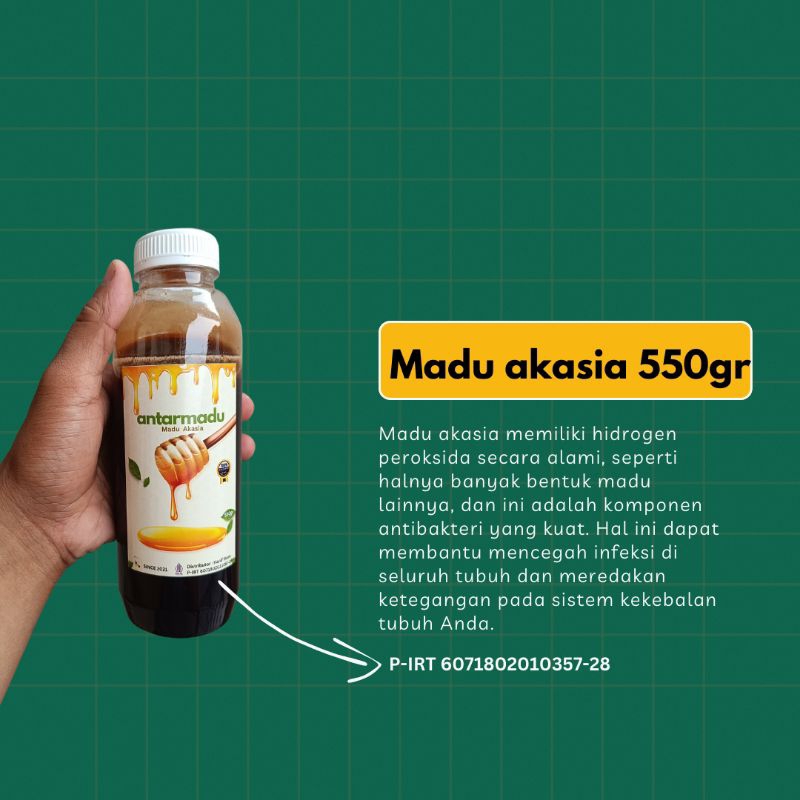 

Madu akasia 500gr