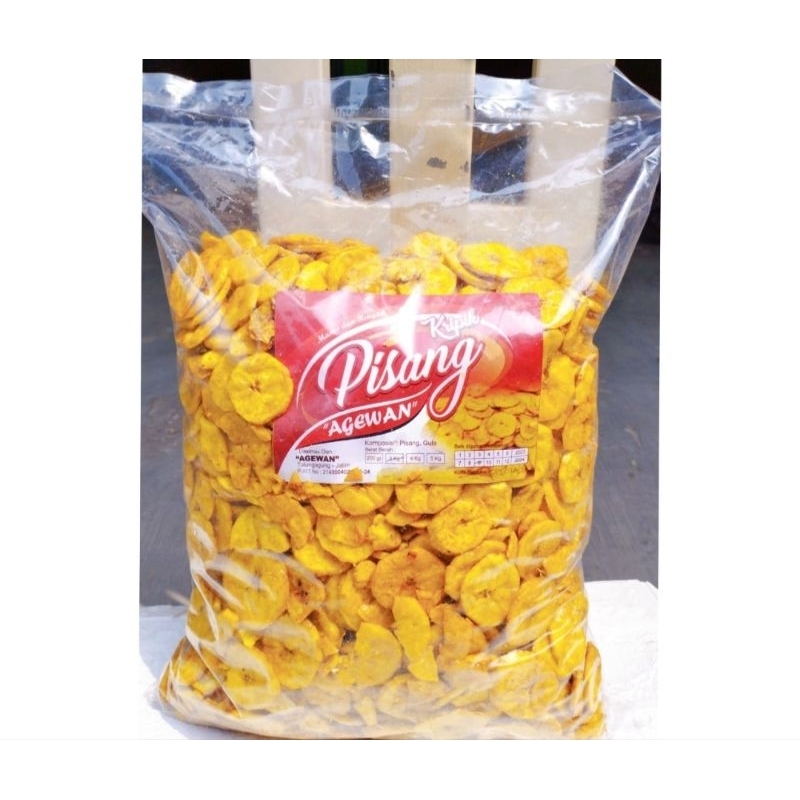 

kripik pisang koin agewan