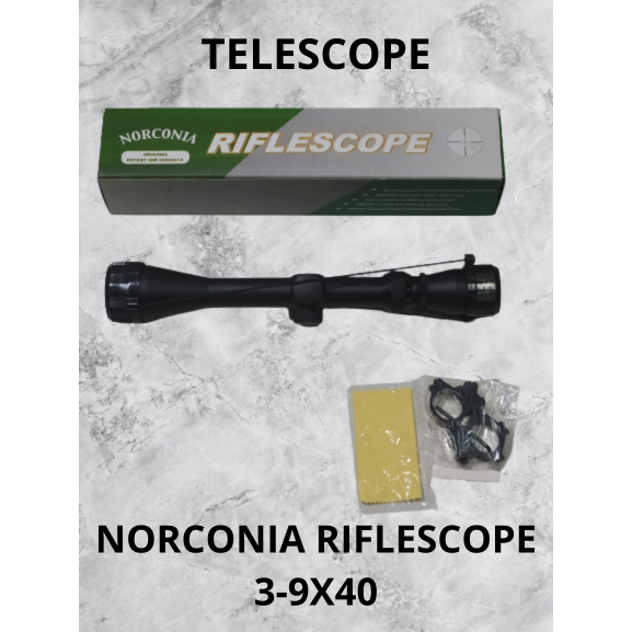 TELESCOPE NORCONIA RIFLESCOPE 3-9x40