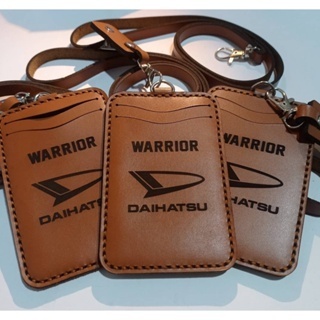 

Id Card Holder Kulit Asli Custom, Name Tag Kulit Custom Logo, Lanyard Kulit