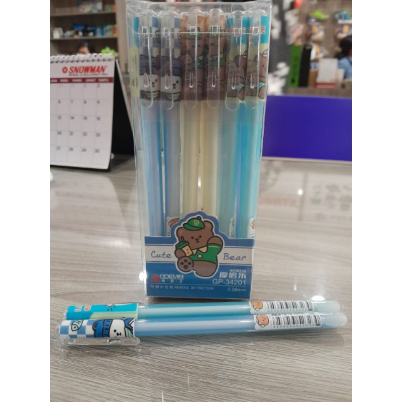 

Ballpoint Gel Hapus Aodemei