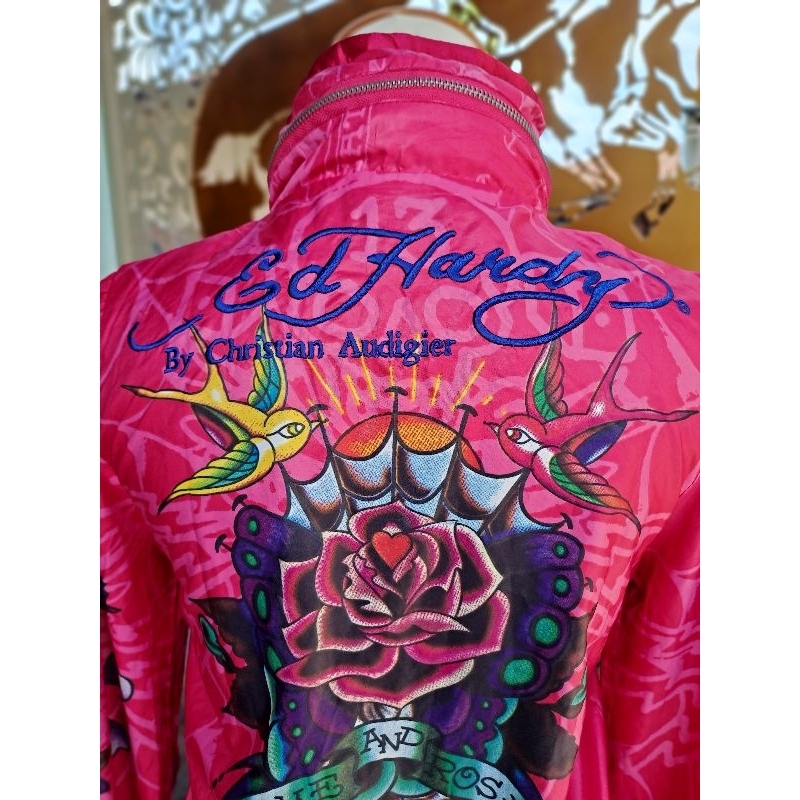 jacket vintage ed hardy by christian audigier