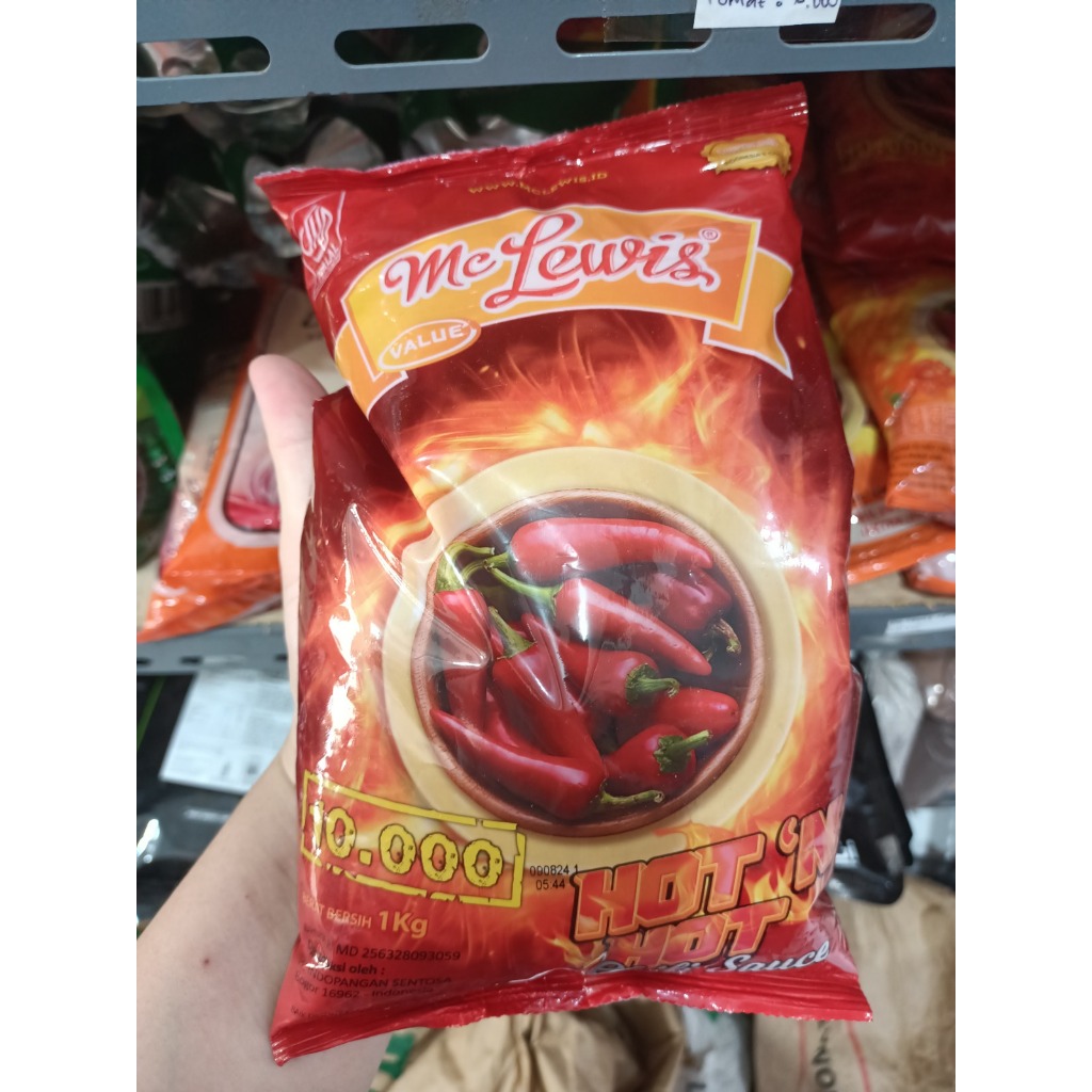 

Mc Lewis Sambal HOT and HOT 900gr