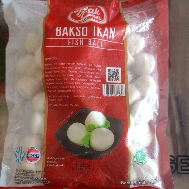 

Bakso Ikan Pak Den 500gr