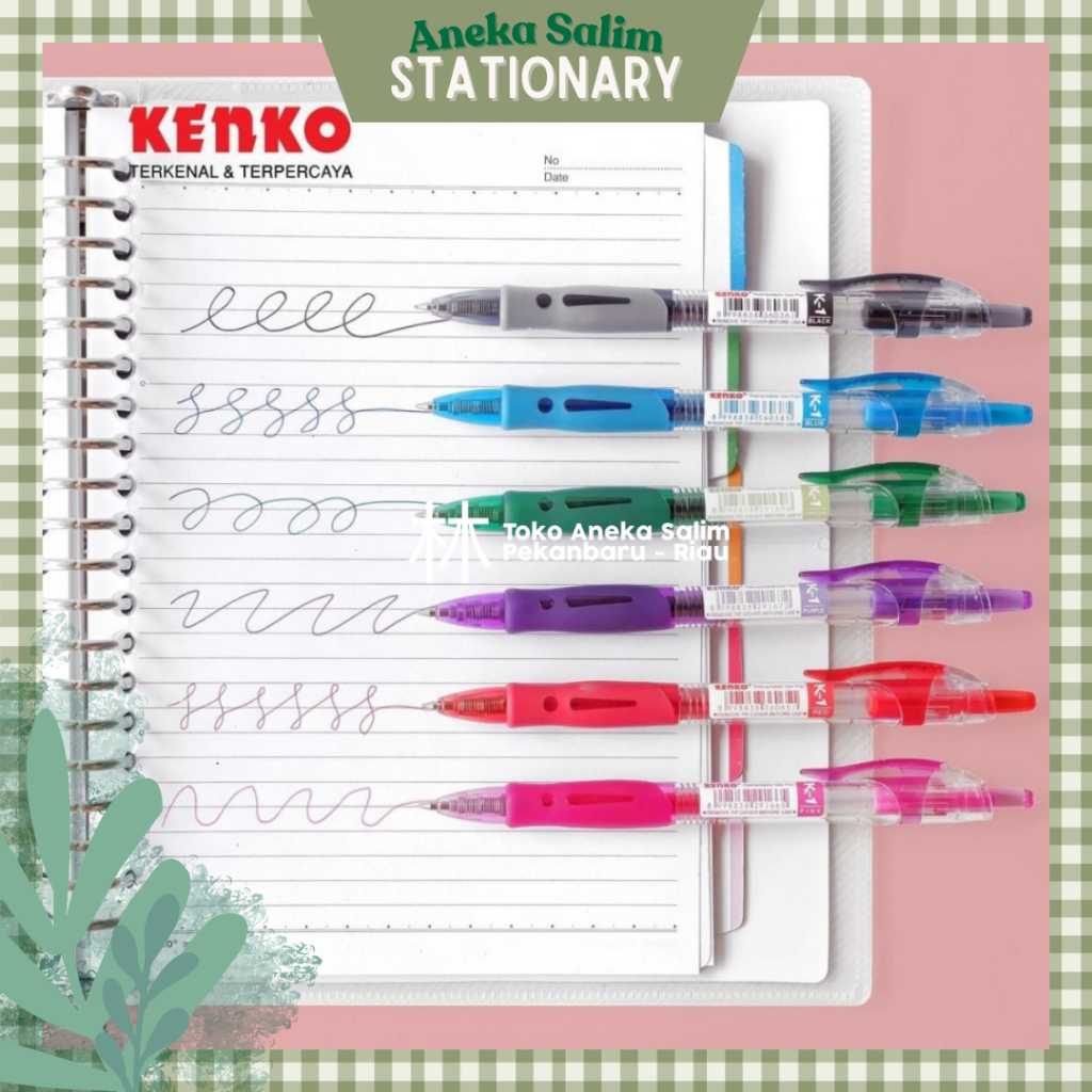

Anekasalim - Pena Kenko K-1 CS6 (6 Warna/Set)