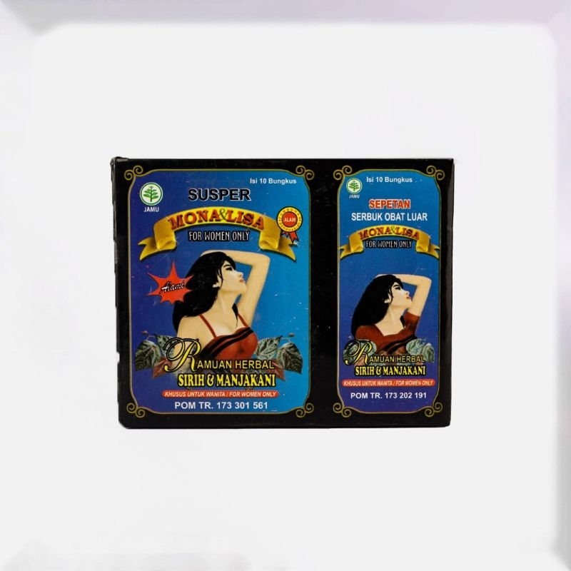 Monalisa Susper 10 sachet - Jamu Rapet Wanita