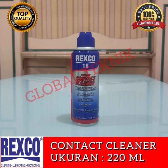 Rexco 18 Pembersih Elektrik Elektronik Contact Cleaner 220 Ml  REXCO18 SPECIALIST CONTACT CLEANER SP
