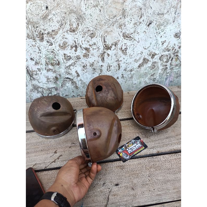 Batok cb125 HM presss teyeng new/batok lampu cb125 HM press