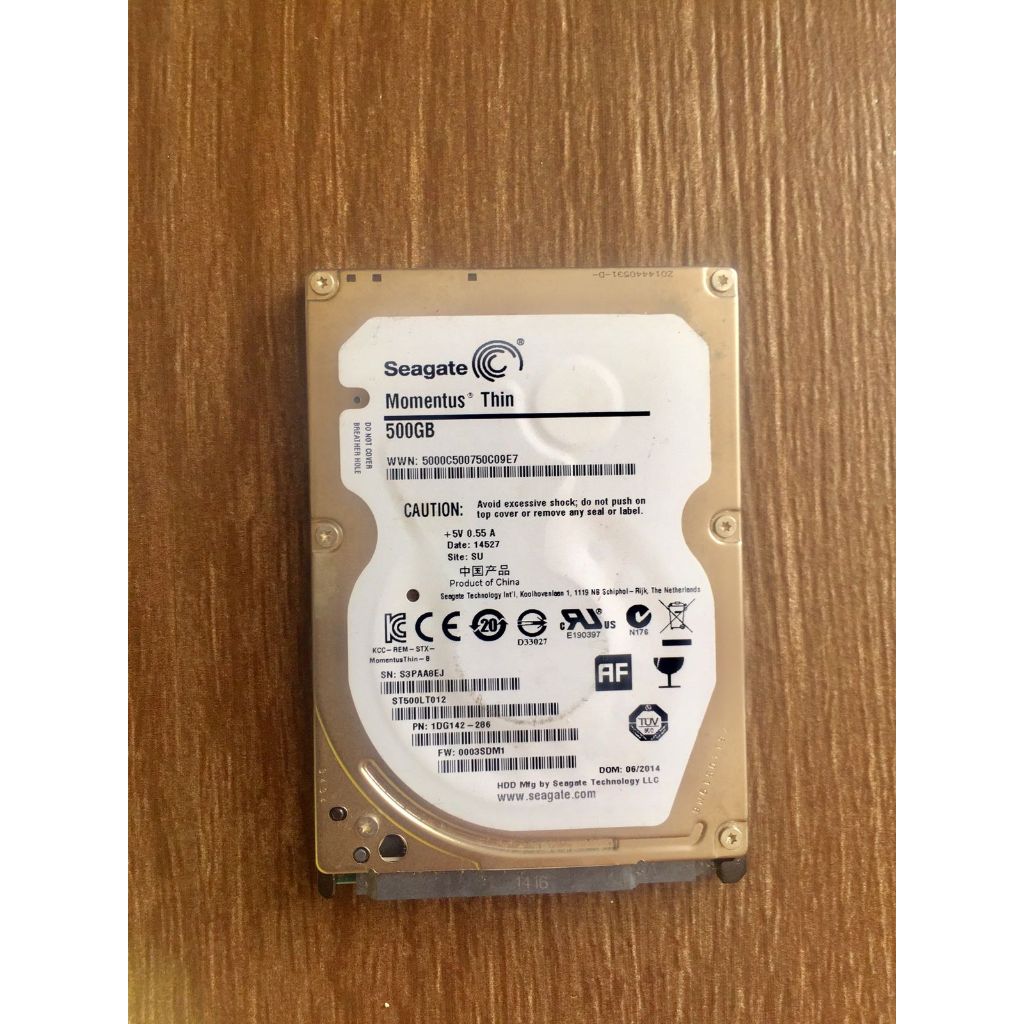 HARDDISK SEAGATE 500GB 2.5 HDD SATA