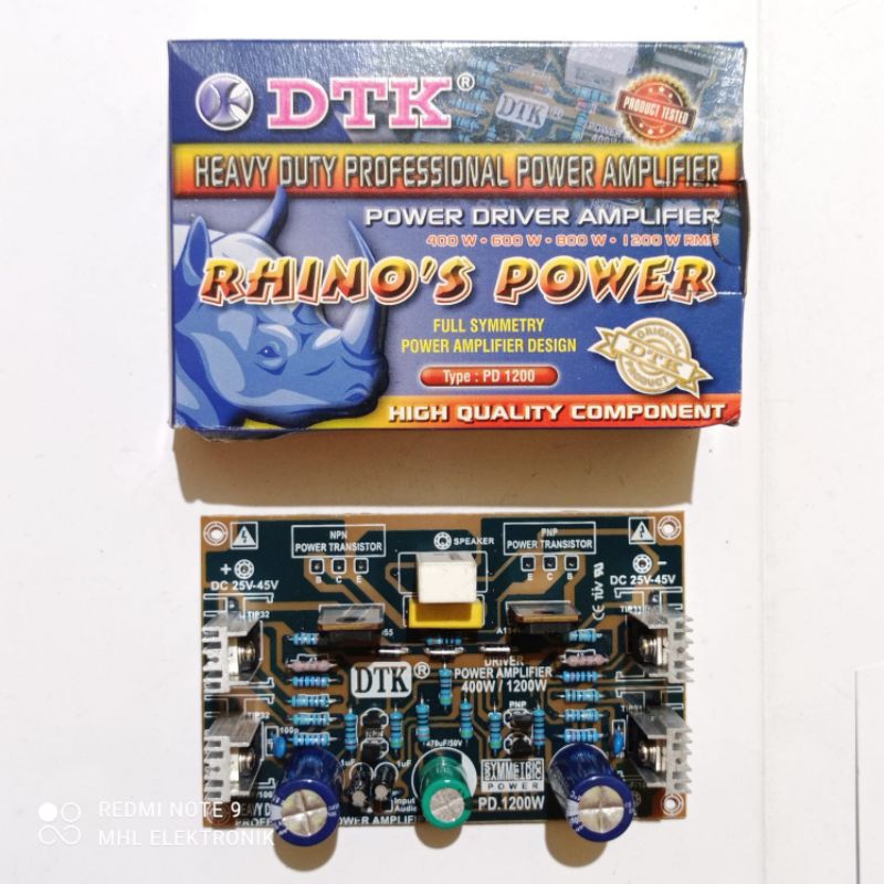 KIT DTK DRIVER RHINOS PD1200