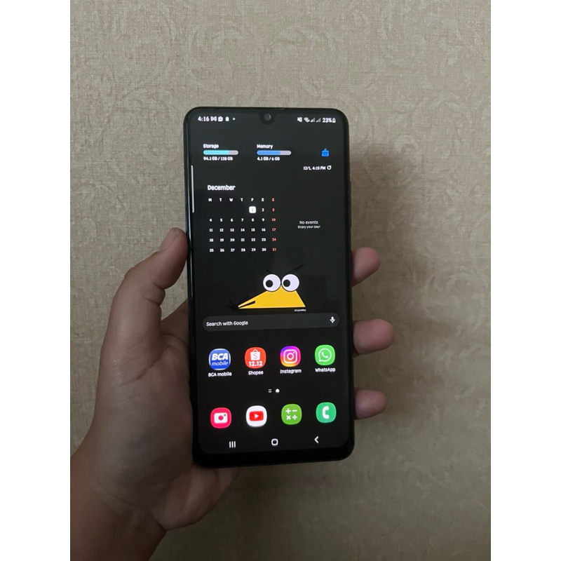 Samsung A32 4G 6/128 Second Bekas Black Fullset